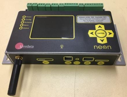 The 3004 Neon Remote Logger NRL is small self-contained data logger